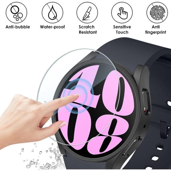 KIMILAR Galaxy Watch 6 40mm Bumper Klf-Black