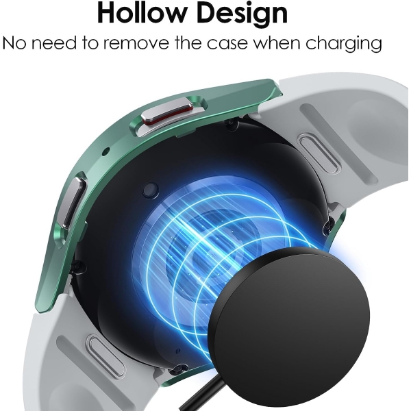KIMILAR Galaxy Watch 6 44mm Bumper Klf-Black