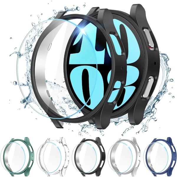 KIMILAR Galaxy Watch 6 44mm Bumper Klf-Black