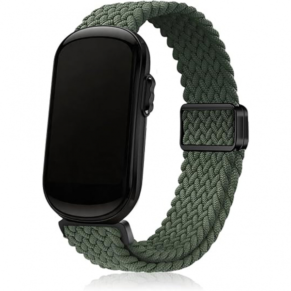  KONXISA Garmin CIRQA Uyumlu Naylon Kay��-Green