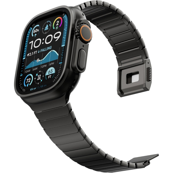 KUXIU Apple Watch Ultra 1/2.Nesil Kay-Gunmetal