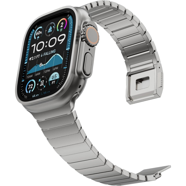 KUXIU Apple Watch Ultra 1/2.Nesil Kay-Titanium