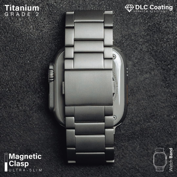 KORDIZ T01 Pro Max Apple Watch Ultra 2. Nesil Kay -Silver
