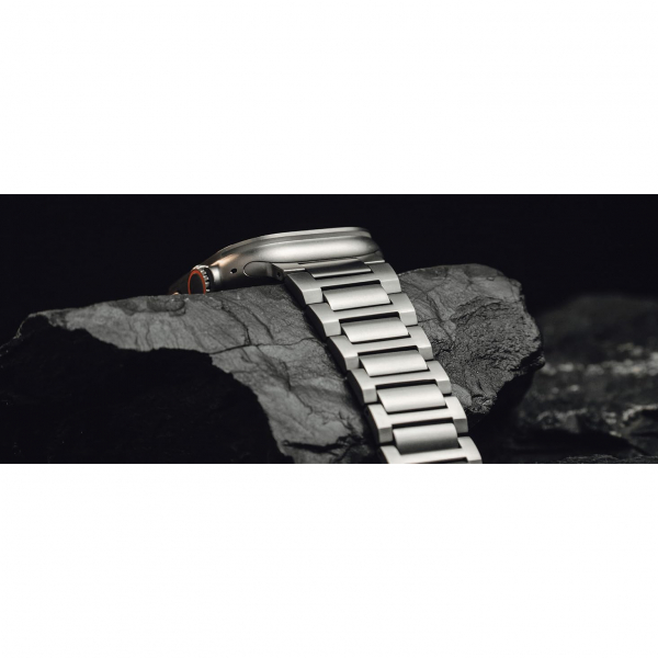 KORDIZ TX Pro Max Apple Watch Ultra 1/2.Nesil Kay-Silver 