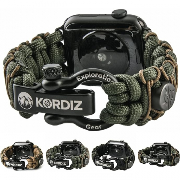 KORDIZ Apple Watch 10 46mm Survivor Pro Kay-Green Coyote