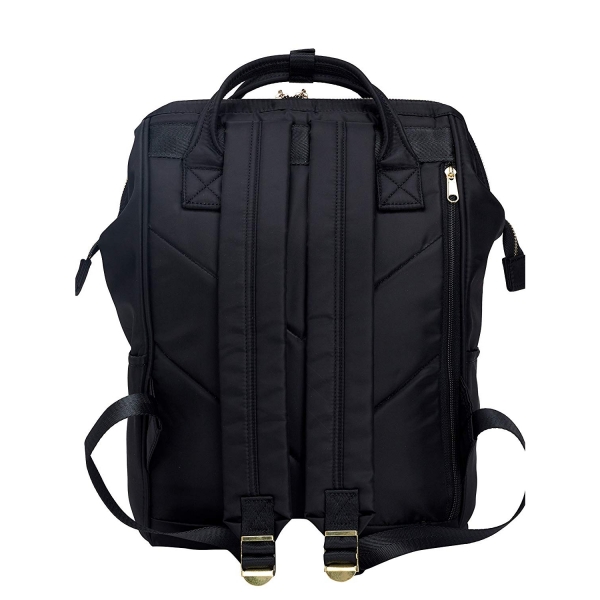 Kah And Kee Nylon Laptop Srt antas-Black