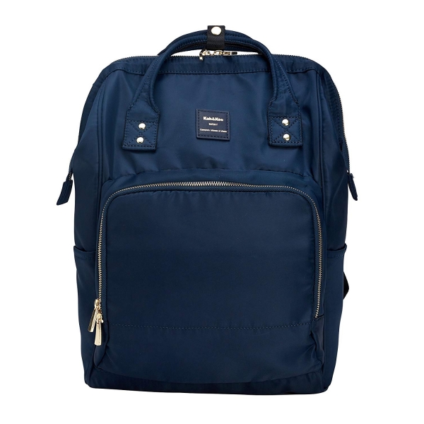 Kah And Kee Nylon Laptop Srt antas-Navy