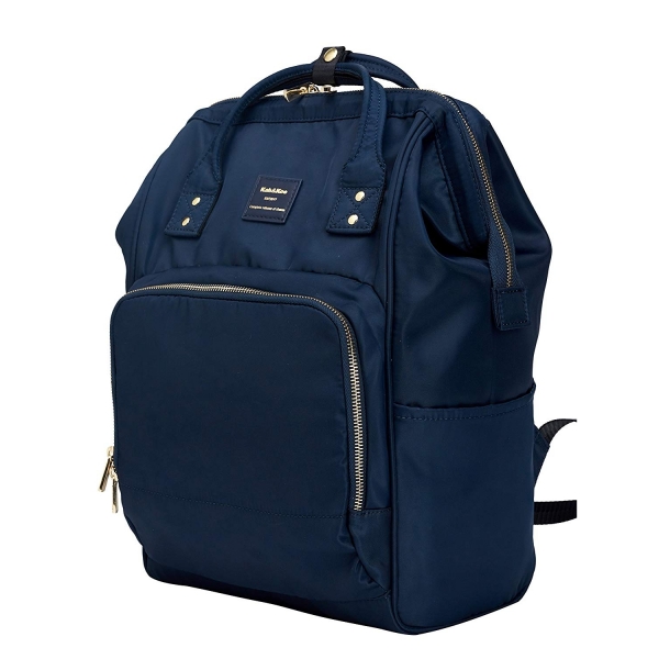 Kah And Kee Nylon Laptop Srt antas-Navy