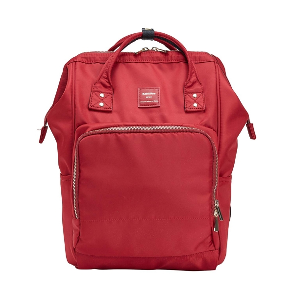 Kah And Kee Nylon Laptop Srt antas-Red