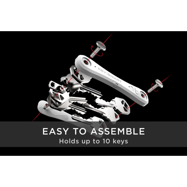 KeySmart Pro Akll Anahtarlk-White