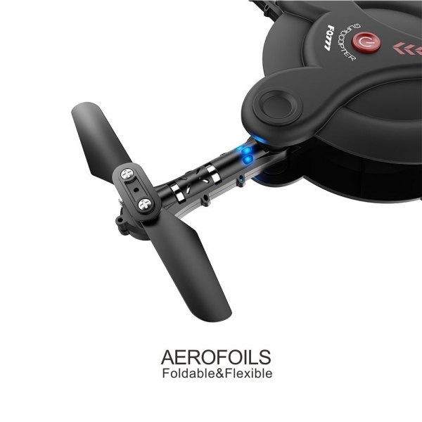 Kidcia RC Quadcopter Hava Arac�/Drone (FPV Kamera)-Black