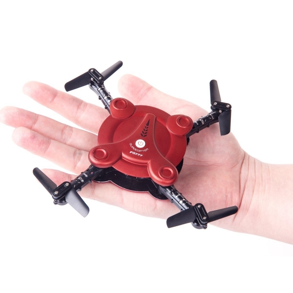 Kidcia RC Quadcopter Hava Arac/Drone (FPV Kamera)-Red