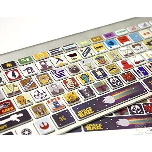 Killer Duck Decals Star Wars Macbook Klavye