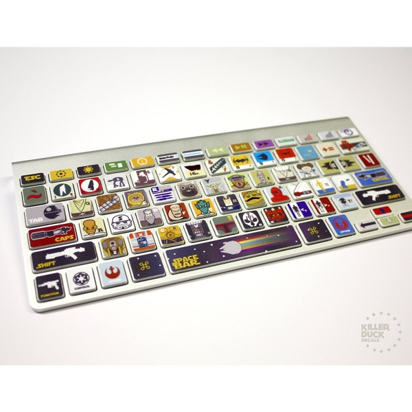 Killer Duck Decals Star Wars Macbook Klavye
