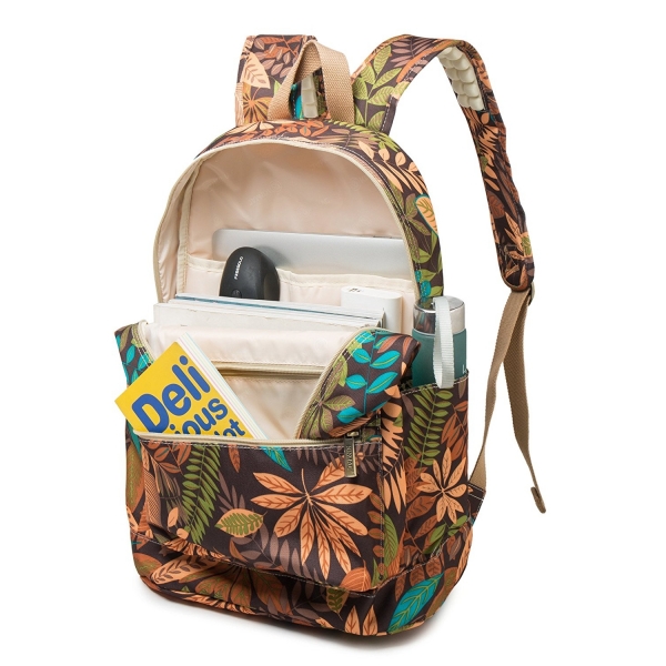 Kinmac Laptop Srt antas (14 in-15.6 in)-Maple leaf Coffee