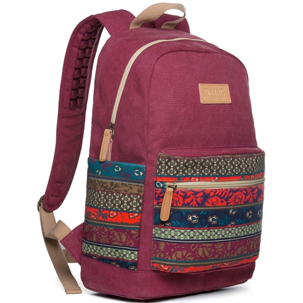 Kinmac Laptop Srt antas (14 in-15.6 in)-Wine-Bohemian
