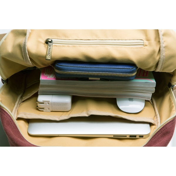 Kinmac Laptop Srt antas (14 in-15.6 in)-Wine-Bohemian