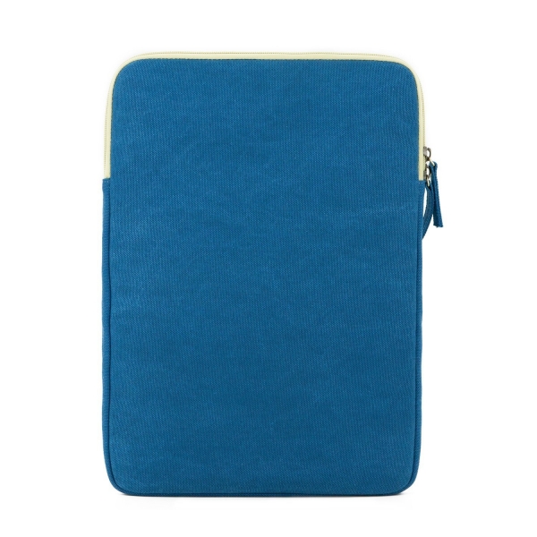 Kinmac Laptop Sleeve Kanvas anta (11.6-12.5 in)-Blue