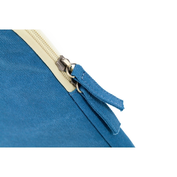 Kinmac Laptop Sleeve Kanvas anta (15-15.6 in)-Blue