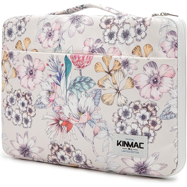 Kinmac Su Geirmez Laptop antas (15-15.6 in)    -Flowers