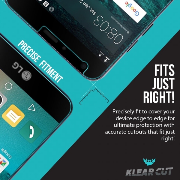 Klear Cut LG G6 Temperli Cam Ekran Koruyucu (3 Adet)