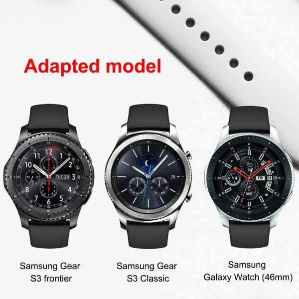 Kmasic Samsung Galaxy Watch Silikon Kay (46mm) (Large)-Ocean Blue