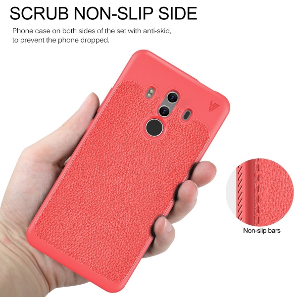 KuGi Huawei Mate 10 Pro Soft Klf-Red