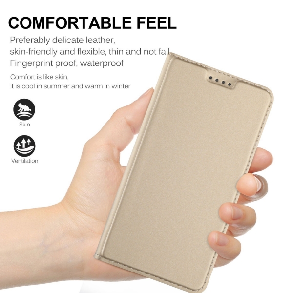 KuGi Huawei Mate 10 Pro Stand Klf-Gold