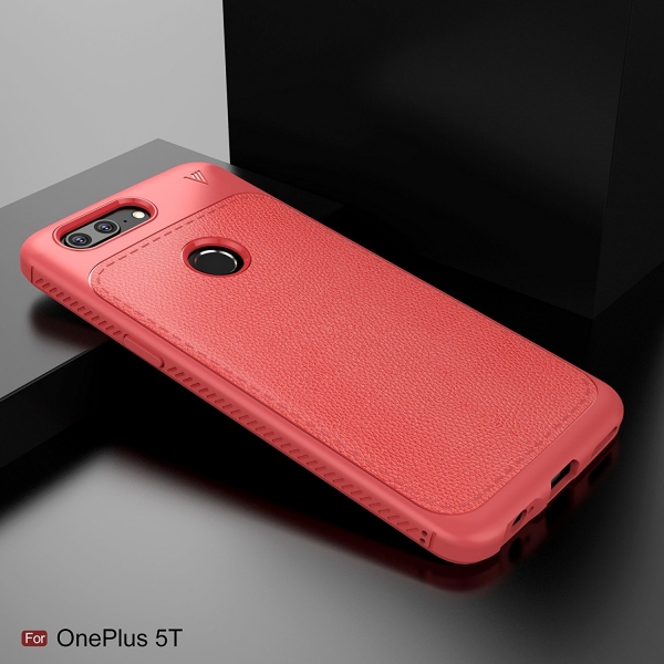 KuGi OnePlus 5T Soft K�l�f-Red