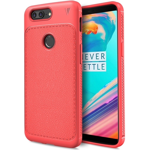 KuGi OnePlus 5T Soft K�l�f-Red