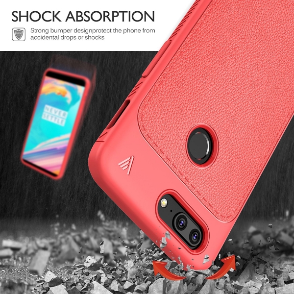 KuGi OnePlus 5T Soft K�l�f-Red