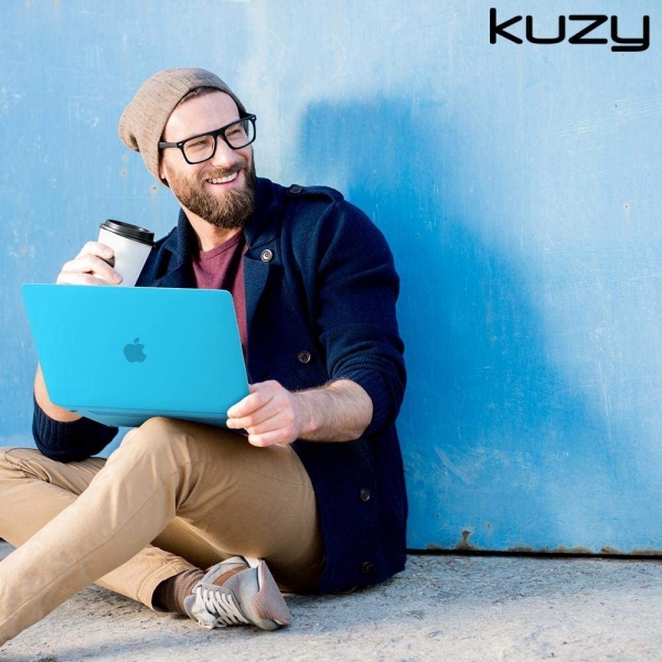 Kuzy MacBook Air Koruyucu Klf (13 in)(M1)-Aqua