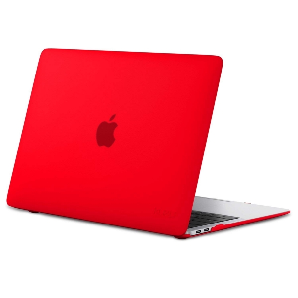 Kuzy MacBook Air Kılıf (13 inç) )(2018)-Red