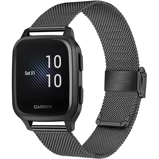 TRUMiRR Garmin Vivoactive 5/3 Uyumlu Kay -Black 