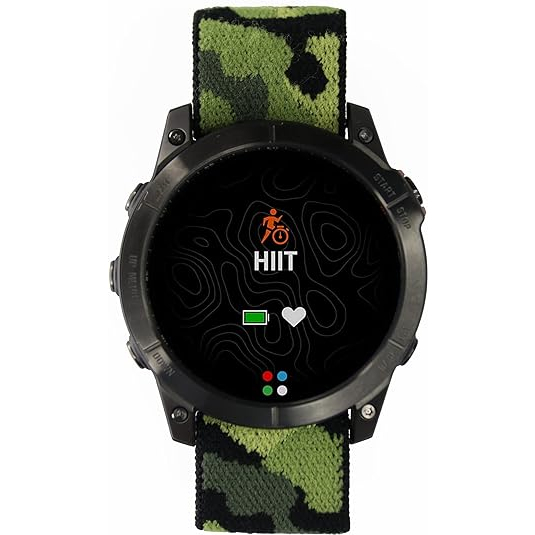 LDFAS Garmin Fenix 7/6 Pro/5 Plus Kay -Green