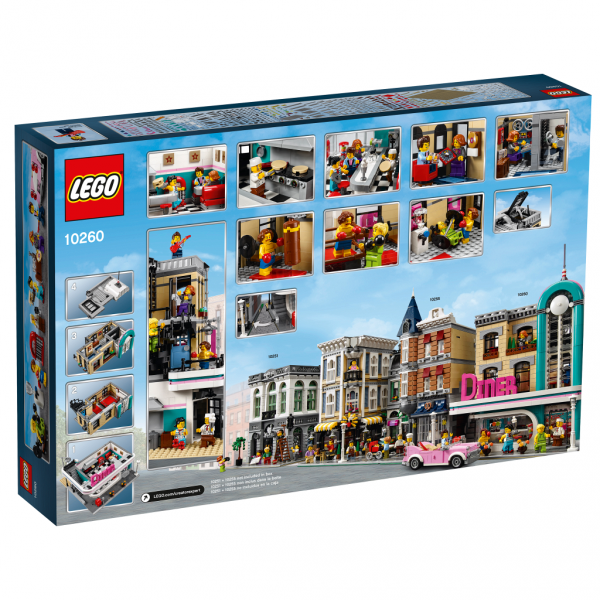 LEGO 10260 Creator Downtown Dinner Set