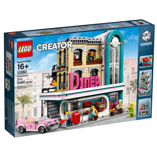 LEGO 10260 Creator Downtown Dinner Set