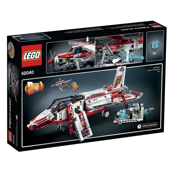 LEGO 42040 Technic Fire Plane Building Kit
