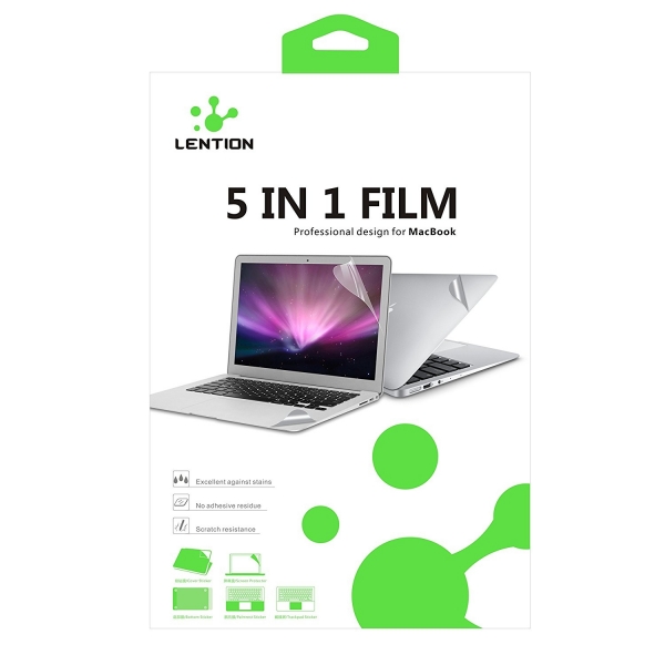 LENTION Apple MacBook Pro Retina Tam Ekran Koruyucu (13 in�)