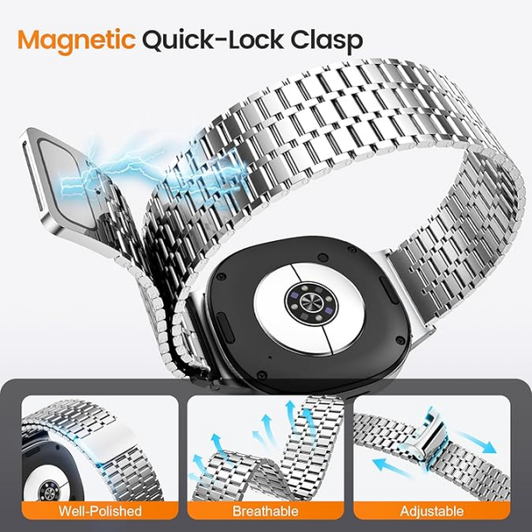 LETOID Galaxy Watch 8 40mm Kay -Silver