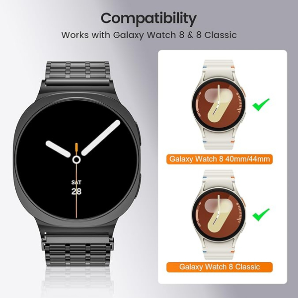 LETOID Galaxy Watch 8 40mm Kay -Black 