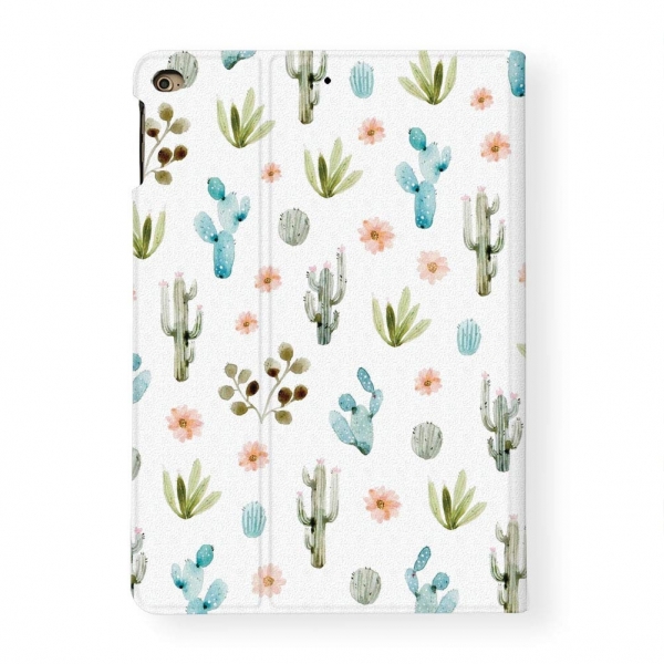 LI-LOVE iPad PU Deri Klf (10.2 in )(7. Nesil)-Cactus