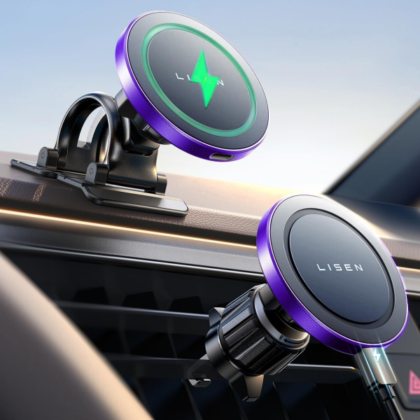 LISEN 15W Ara arj Cihaz -Matte Purple 