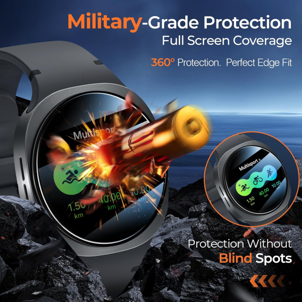 LK Galaxy Watch 8 44mm Ekran Koruyucu (4 Adet)