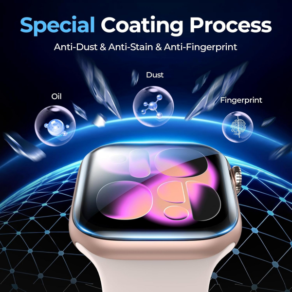 LK Apple Watch 11 42mm Ekran Koruyucu (8 Adet)