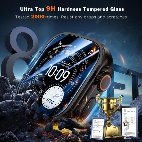 LK Apple Watch Ultra 3 Ekran Koruyucu (3 Adet)