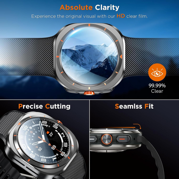 LK Galaxy Watch Ultra 47mm Ekran Koruyucu (4 Adet)
