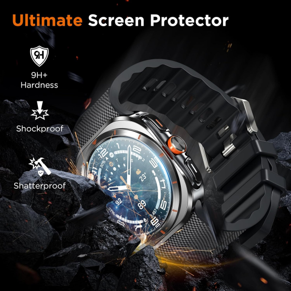 LK Galaxy Watch Ultra 47mm Ekran Koruyucu (4 Adet)