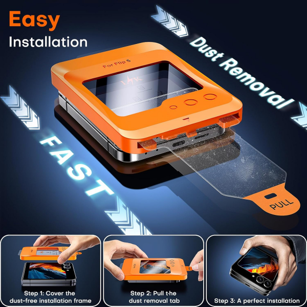 LK Galaxy Z Flip 6 Ekran Koruyucu (2 Adet)
