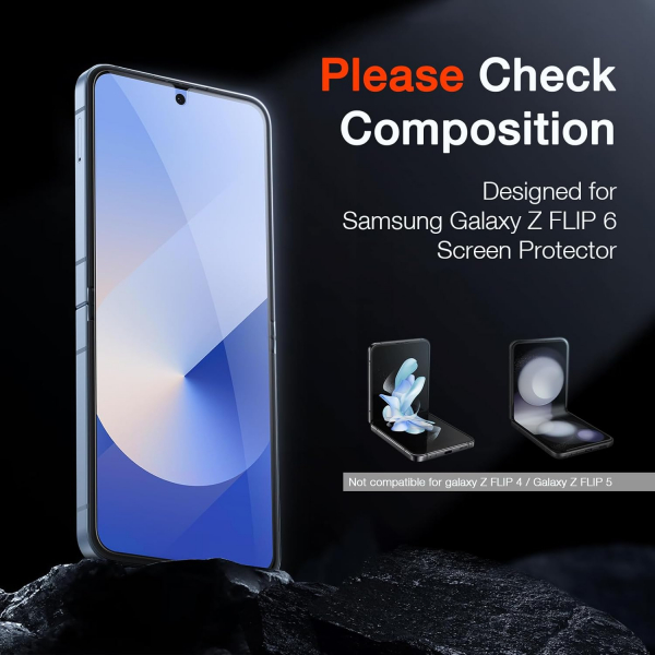 LK Galaxy Z Flip 6 Cam Ekran Koruyucu (3 Adet)
